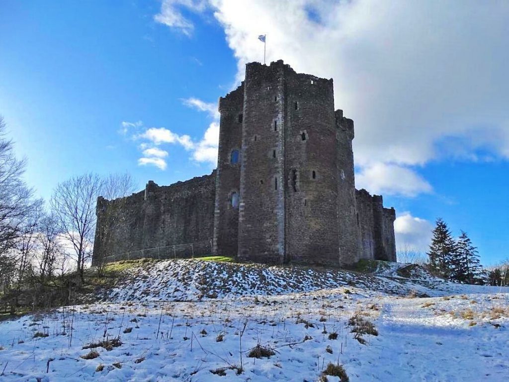 doune castle - castle leoch - outlander scozia