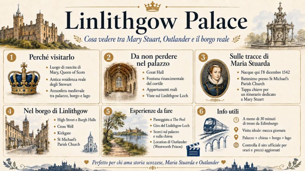 perchè visitare Linlithgow in scozia 