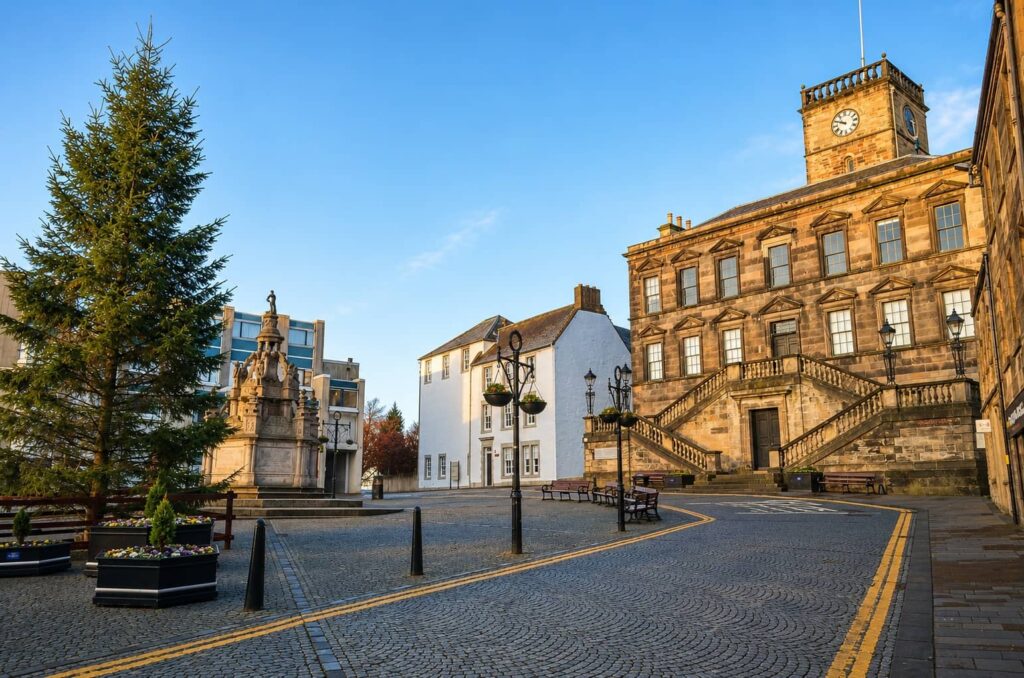 visitare il borgo reale di Linlithgow
