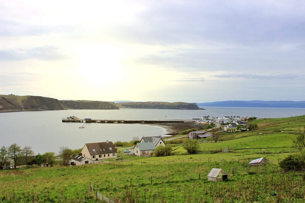 isola di skye scozia - uig - skye island