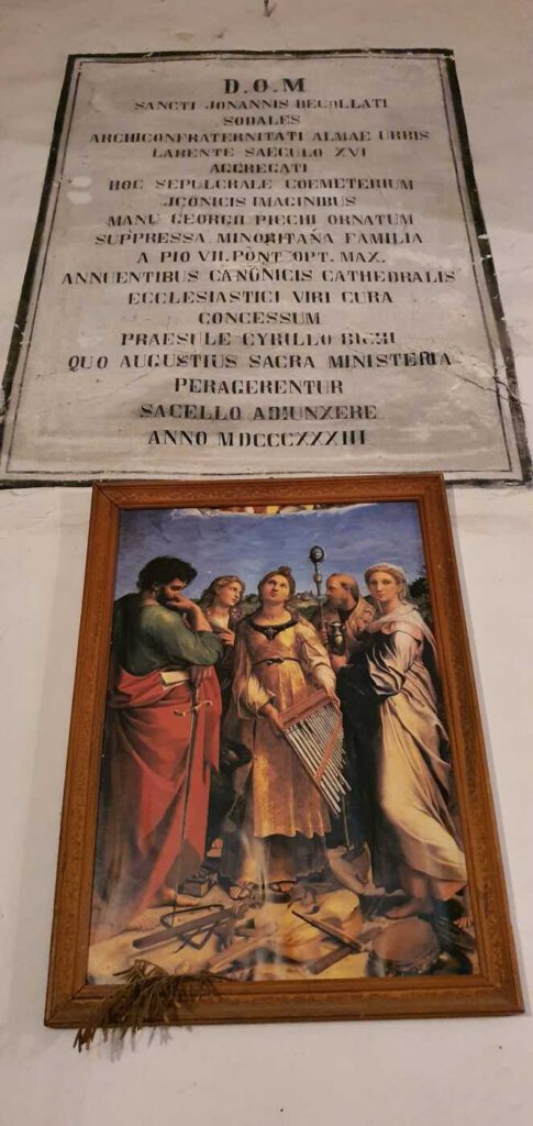 chiesa dei morti di urbania