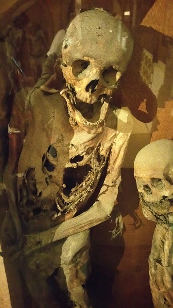 cimitero delle mummie di urbania