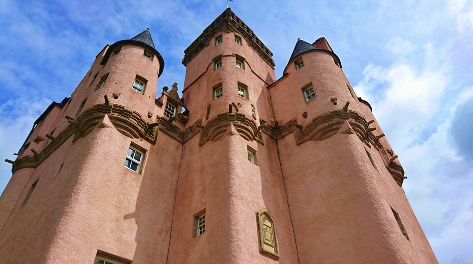 craigievar castle, aberdeenshire, scozia, castello scozzese
