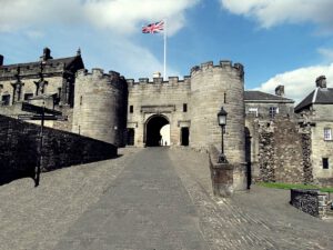 il castello di stirling, scozia, castelli in scozia