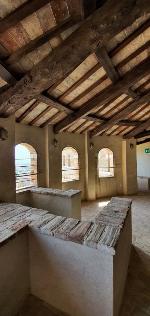 camminamenti di ronda, basilica di loreto