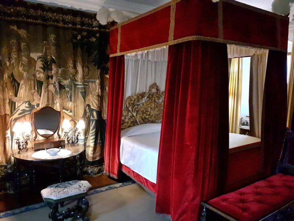 The Tapestry Bedroom, cawdor castle, castelli scozzesi