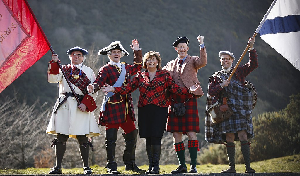 clan scozia, tessuto tipico scozzese