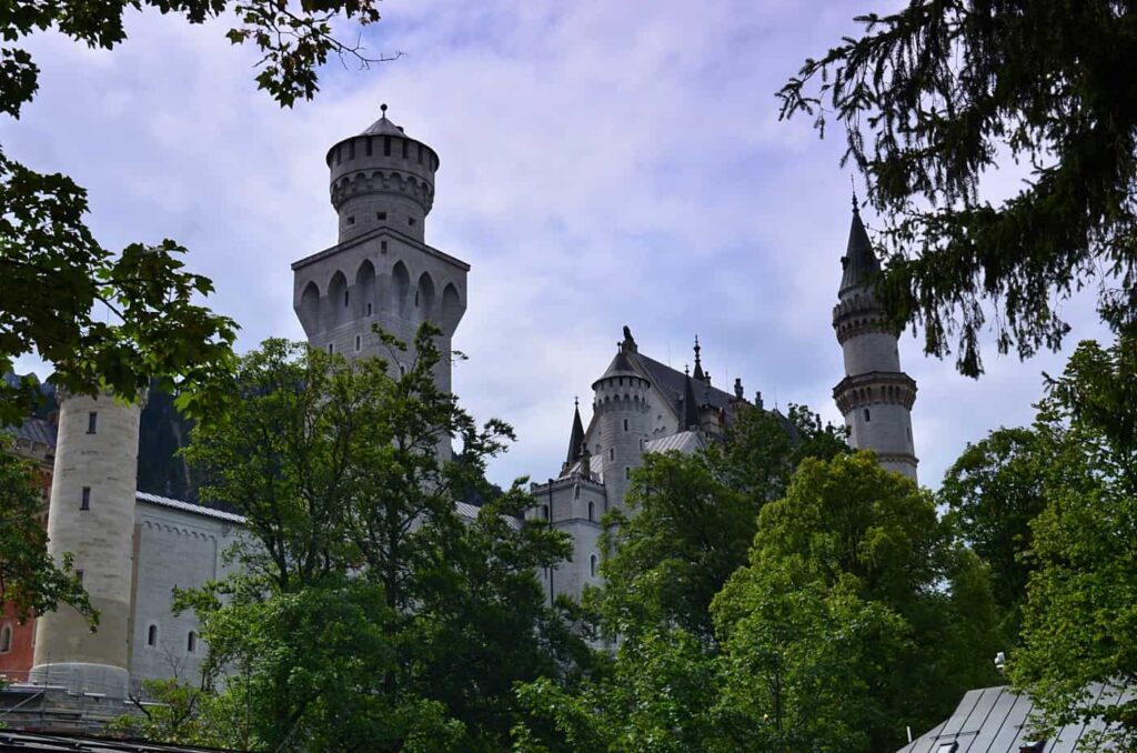 Schloss Neuschwanstein, castello disney germania