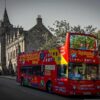 Autobus Hop-On Hop-Off a Edimburgo, edimburgo bus turistici, edimburgo tour