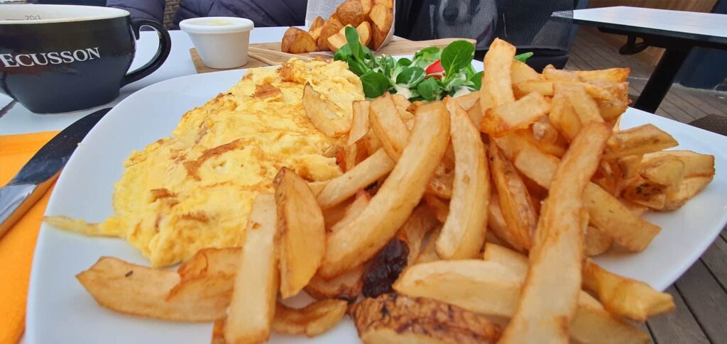 dove mangiare gold beach, omelette francese, piatti tipici normandia