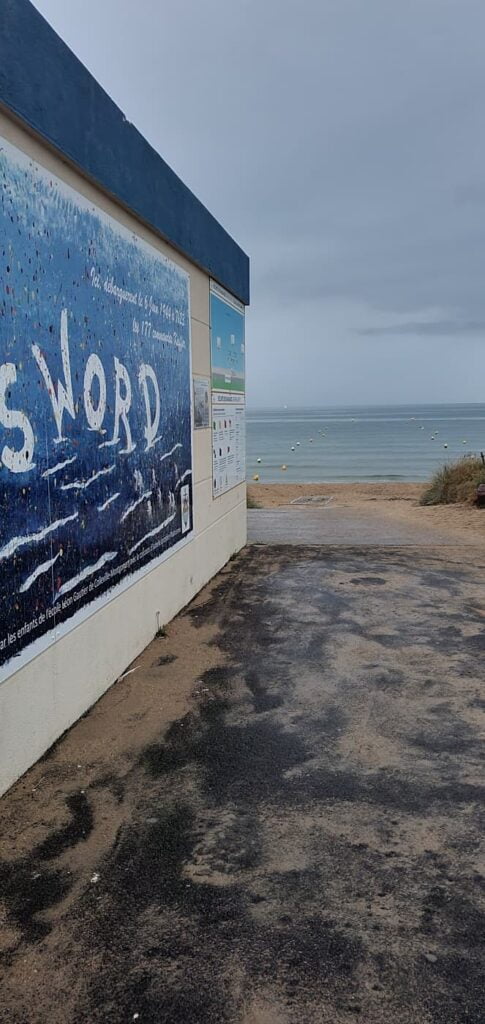 sword beach, spiagge del d-day, normandia