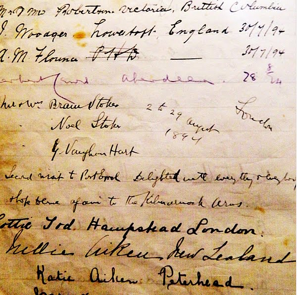 New Slains Castle: il castello di Dracula di Bram Stoker in Scozia 25 Kilmarnock Arms hotel, bram stoker