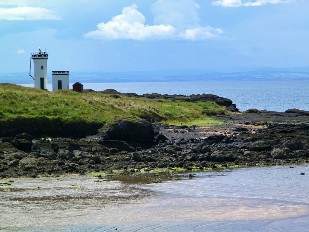 elie ness lighthouse, villaggi scozia