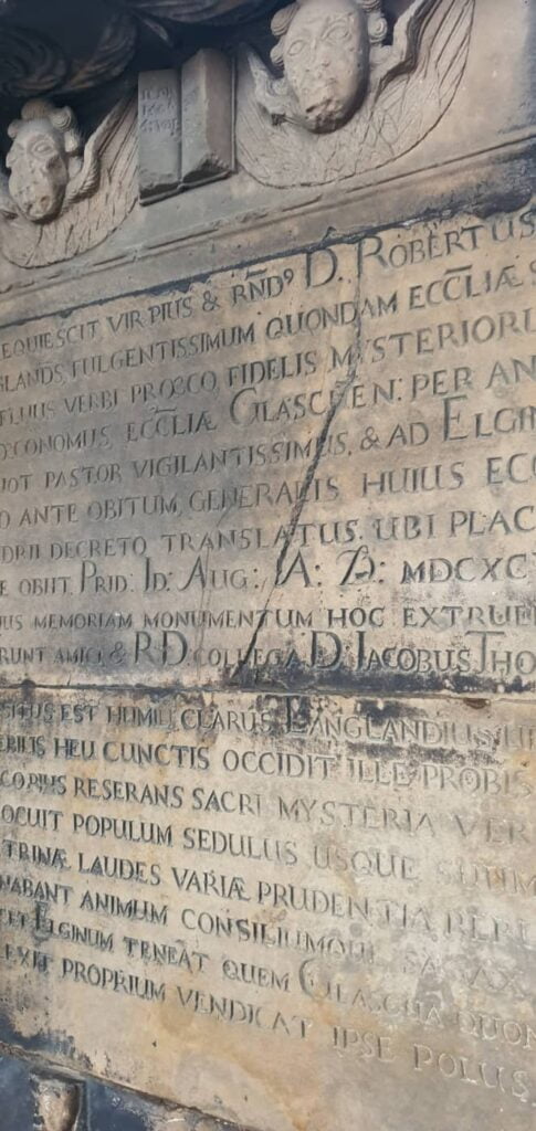 sala del capitolo, elgin cathedral