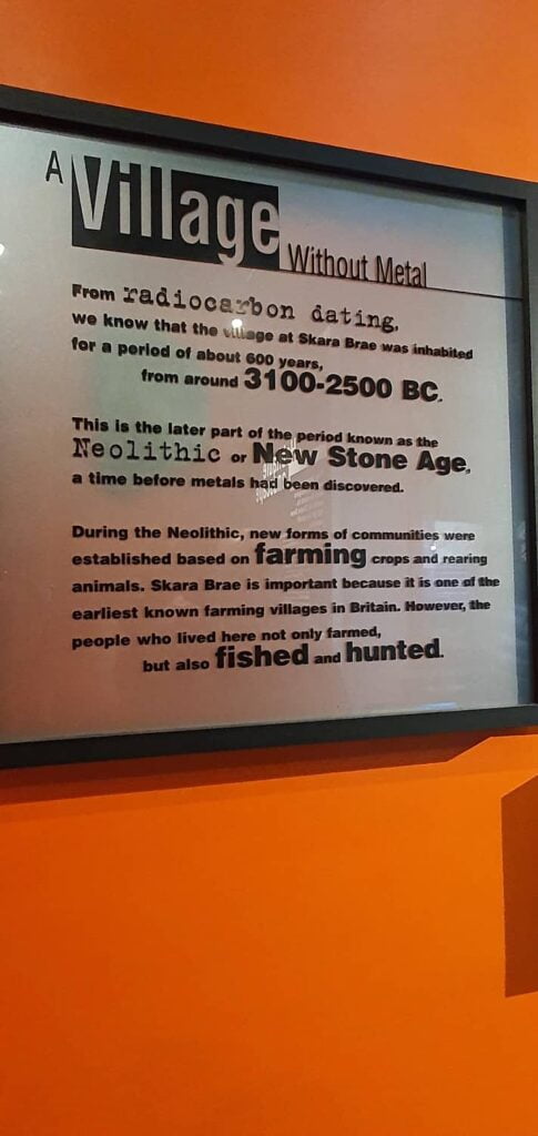 skara brae, isole orcadi, scozia