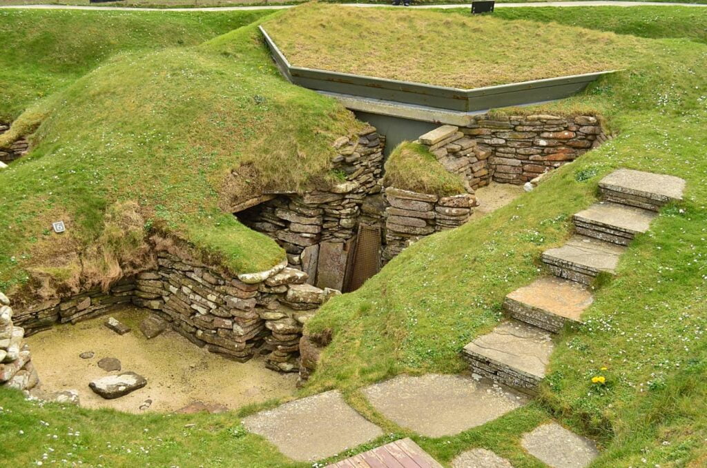 visitare skara brae, skara brae scozia