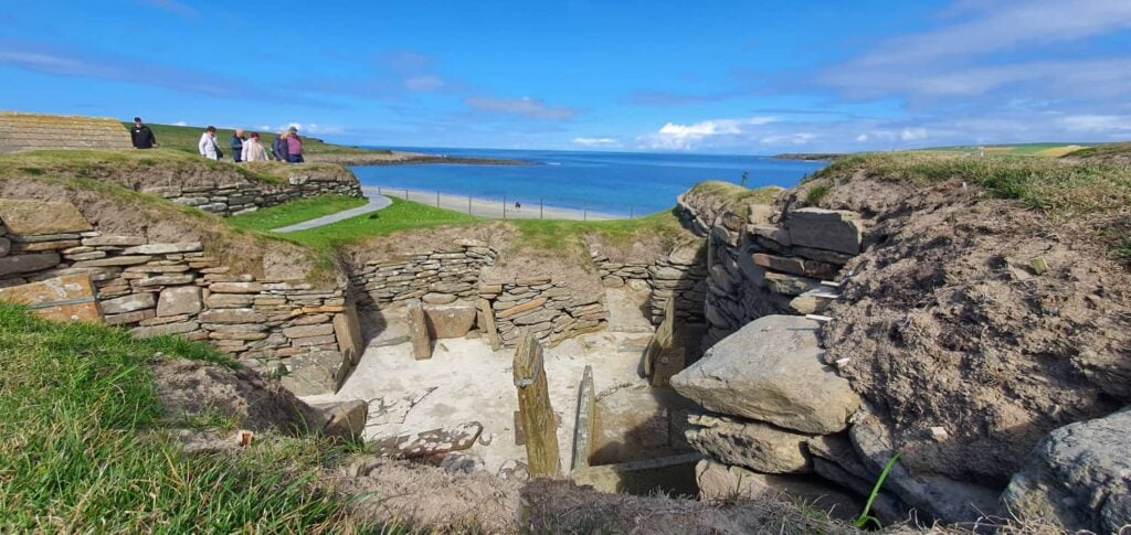 villaggio neolitico isole orcadi, skara brae 