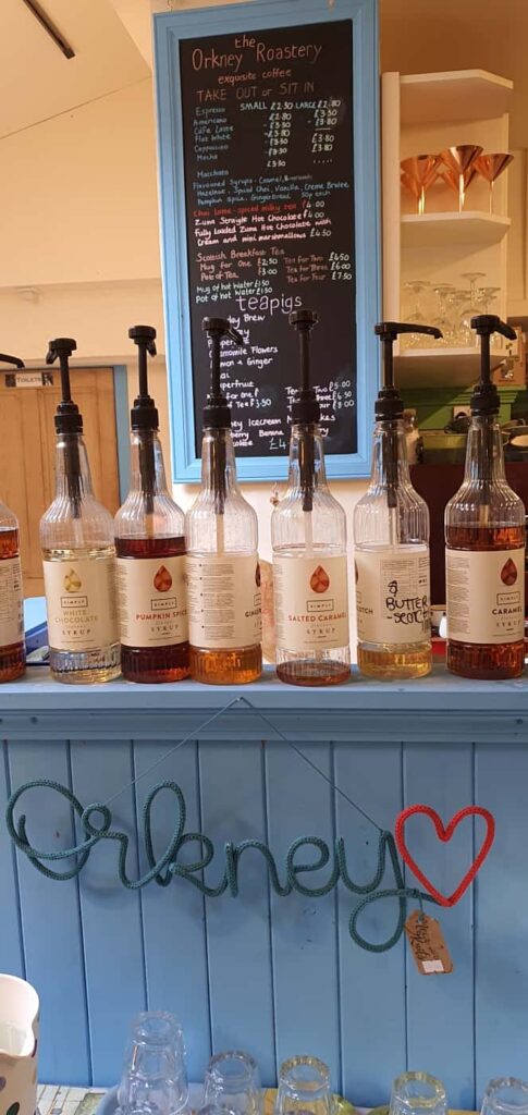 judith glow - mangiare alle Orcadi