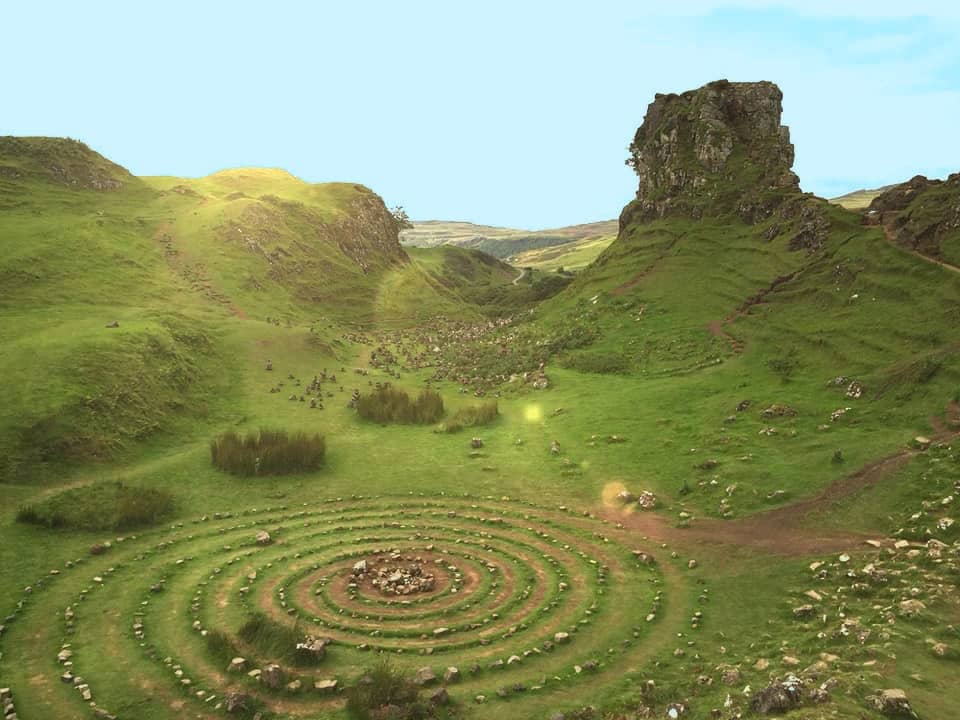 fairy glen, isola di skye, Trotternish Peninsula