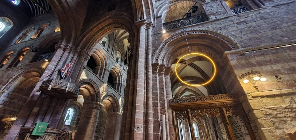 cattedrale di kirkwall, isole orcadi, scozia