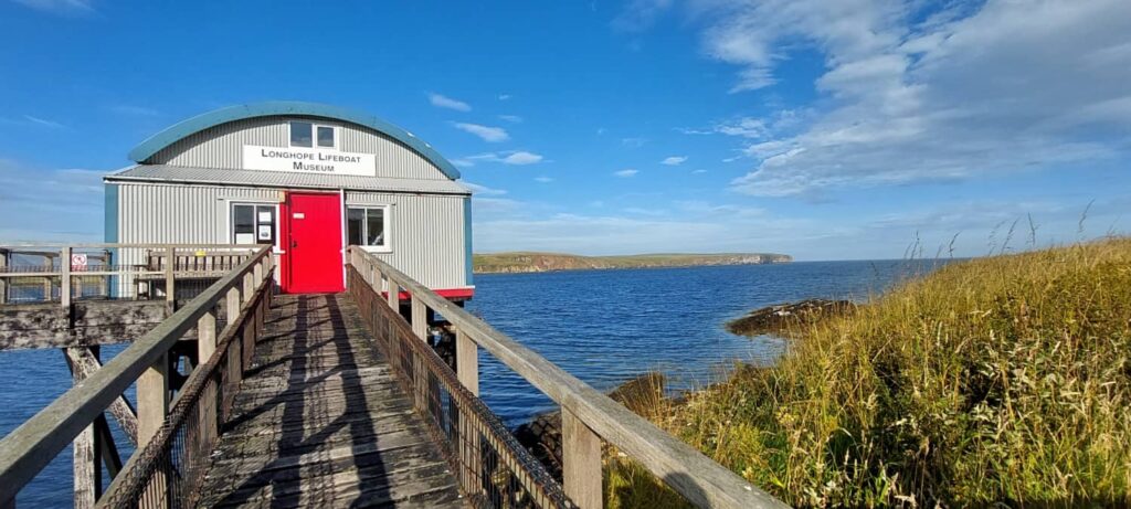Longhope lifeboat museum, isola di hoy scozia