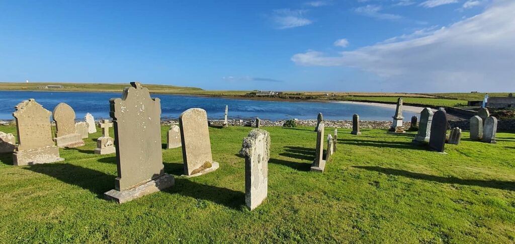 isola di hoy, Osmundwall Cemetery 