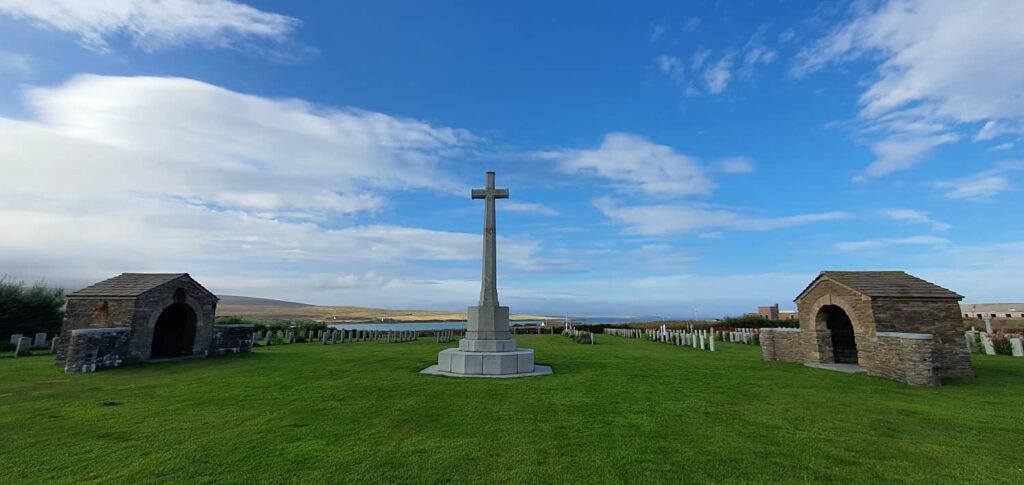 Royal Naval Cemetery, lyness, hoy