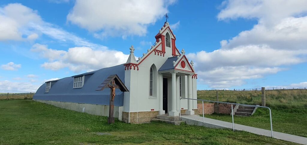 la cappella italiana, isole orcadi