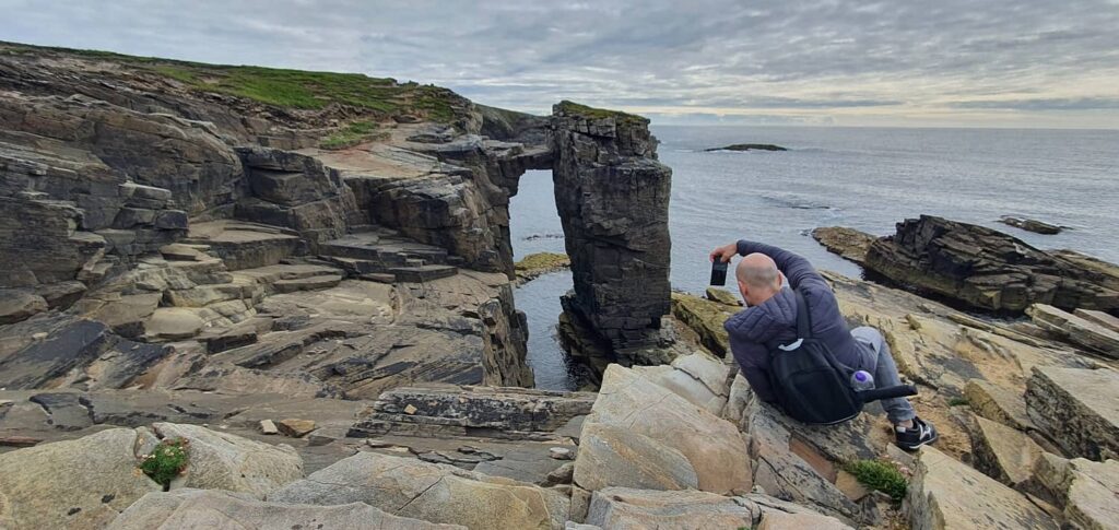 Yesnaby cliffs: uno dei tratti di costa più spettacolari delle Orcadi 16 Castle of Qui Ayre