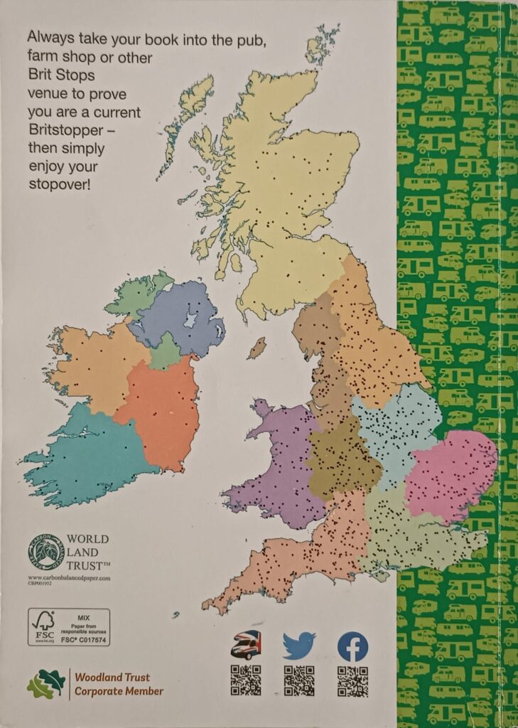 dove dormire con il camper in scozia, brit stops