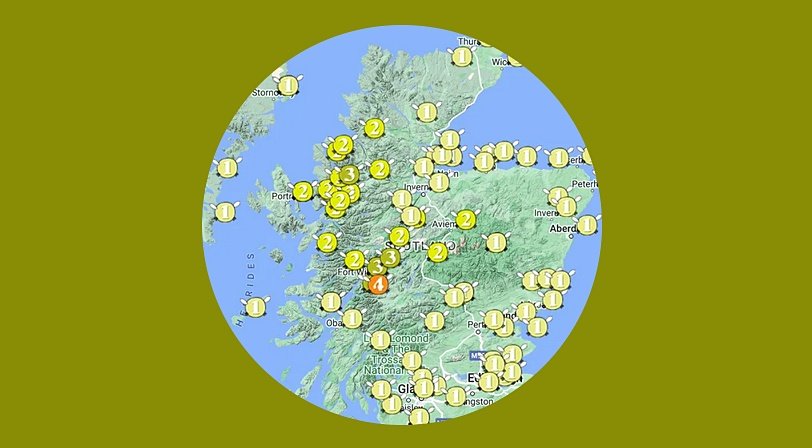 Scozia e Midges, moscerini delle highlands, Moscerini della Scozia