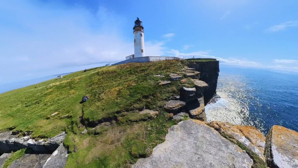 noup head lighthouse, westray, fari scozzesi