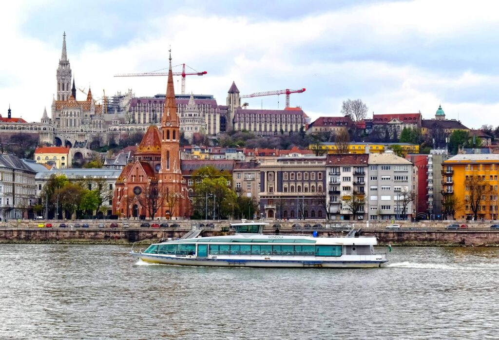 budapest mezzi pubblici, traghetto