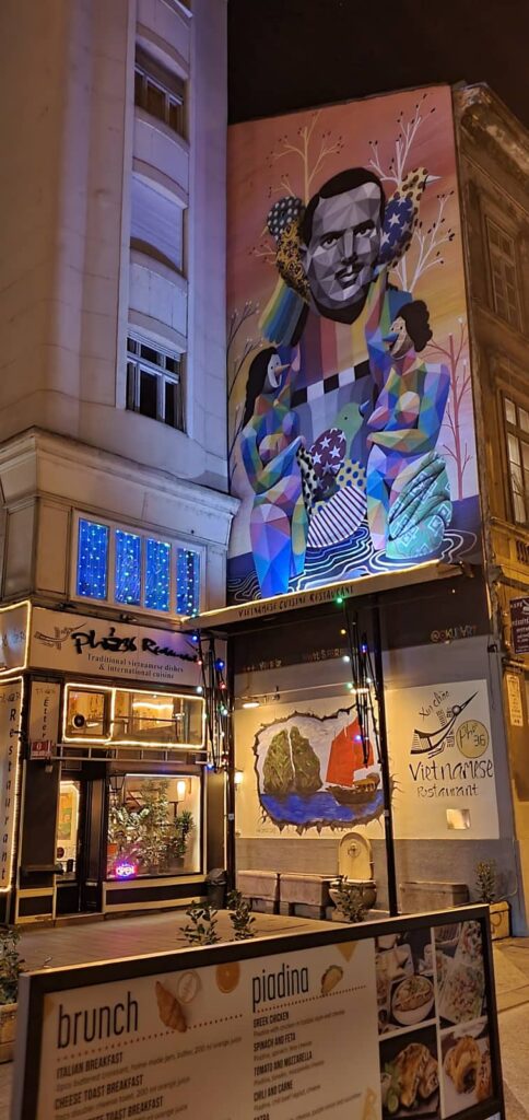 Street art Budapest: le opere più belle e dove trovarle 7 street art budapest, ritratto di ritratto di Angel Sanz Briz