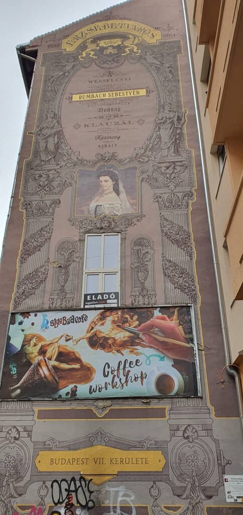 Street art Budapest: le opere più belle e dove trovarle 5 street art budapest, la principessa sissi