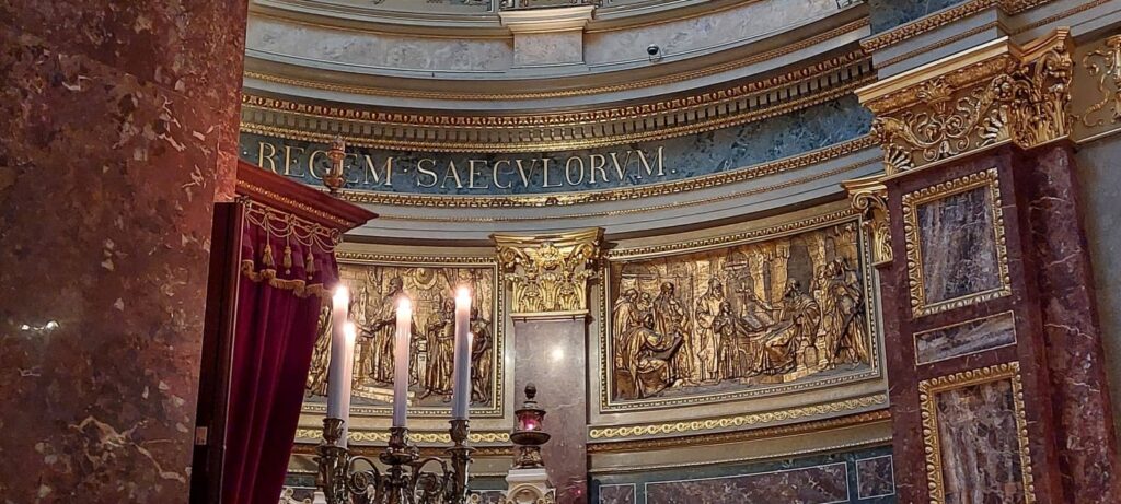 interno basilica santo stefano budapest
