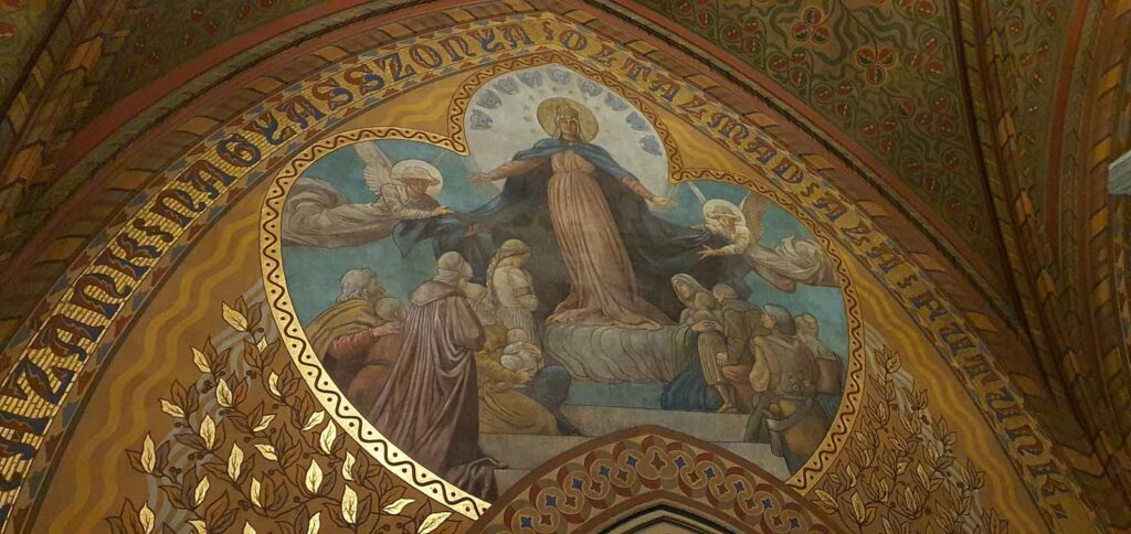 La chiesa di Mattia, uno degli edifici più antichi di Budapest 37 chiesa di mattia -cappelle