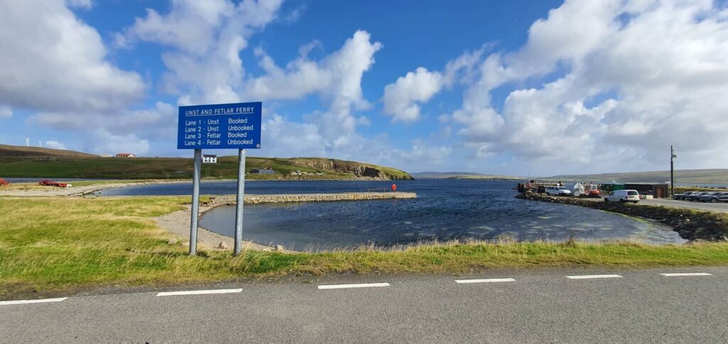 come muoversi alle isole shetland