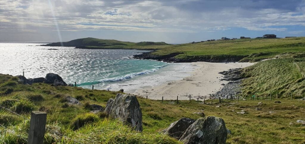 meal beach - west burra - Spiagge più belle del Mainland delle Shetland