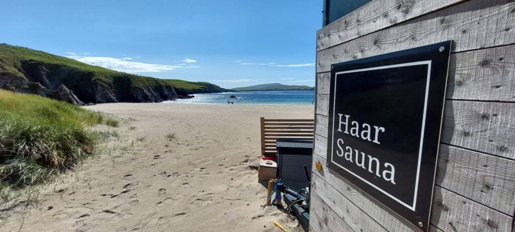 haar sauna - St Ninian's Isle