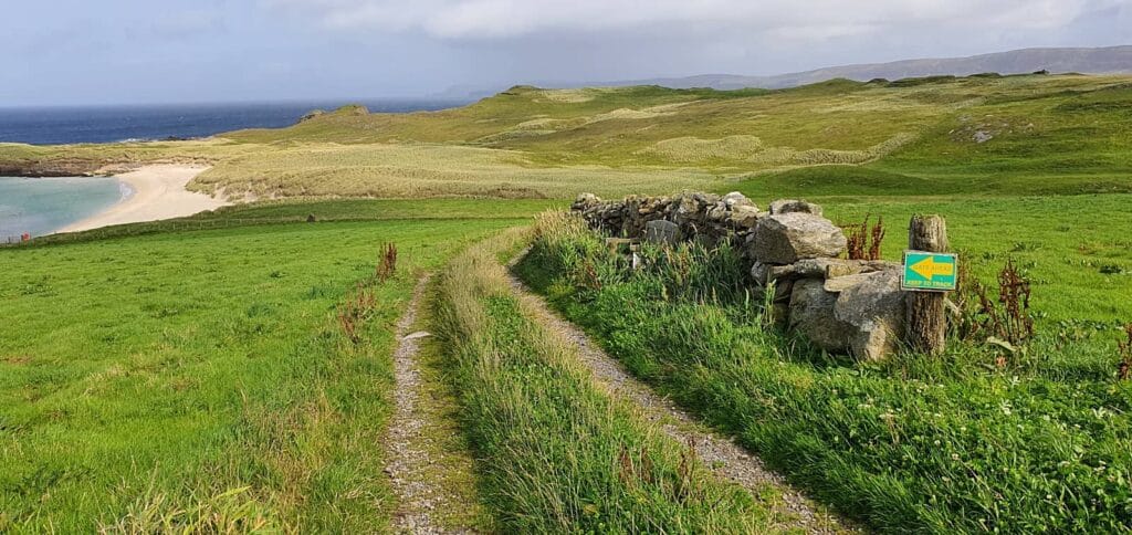 Esplora Yell, la selvaggia isola delle Shetland 12 Breckon sands - spiagge più belle delle shetland