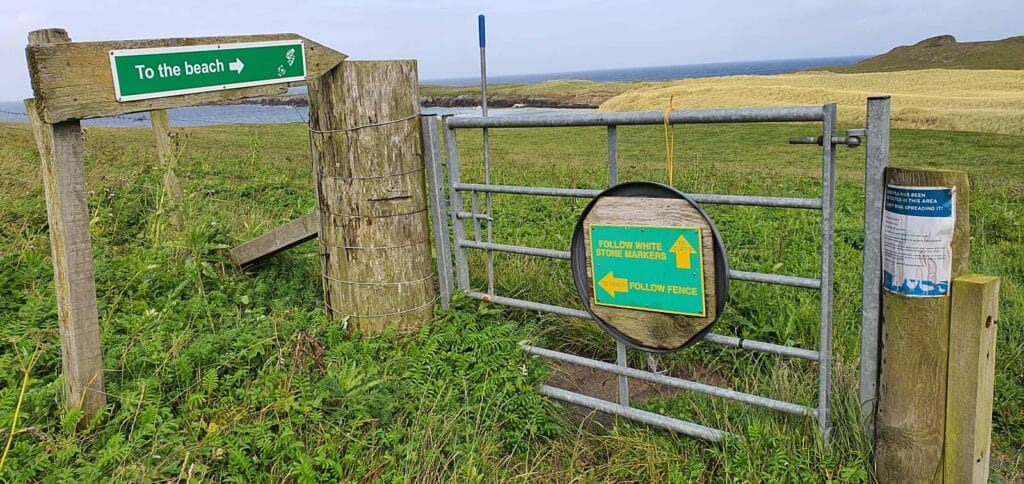 Esplora Yell, la selvaggia isola delle Shetland 10 Breckon sands
