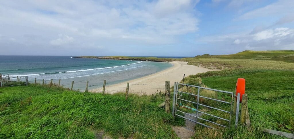 Esplora Yell, la selvaggia isola delle Shetland 11 Breckon sands yell