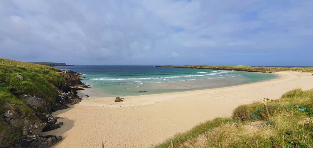 Esplora Yell, la selvaggia isola delle Shetland 13 Breckon sands yell - spiagge più belle delle shetland