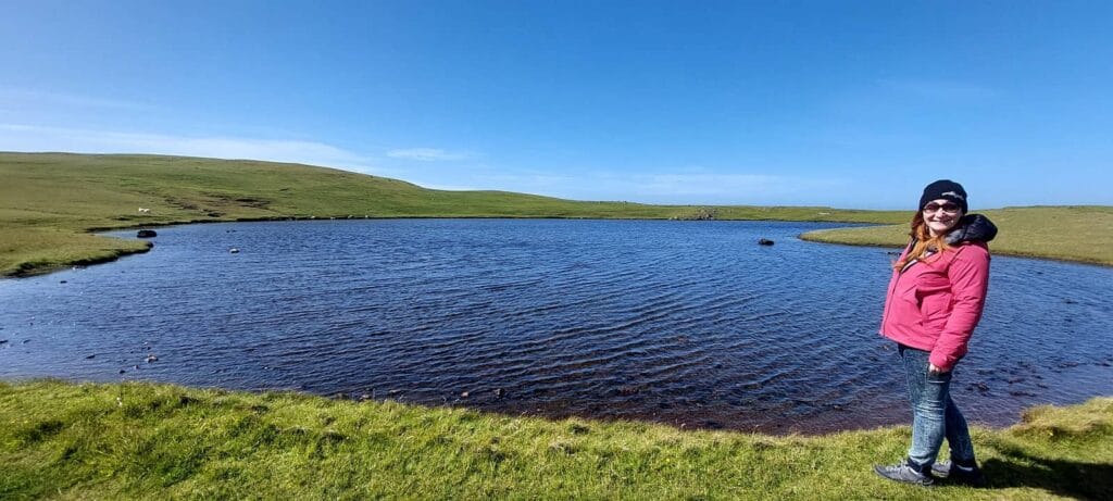 Eshaness - Loch of Houlland - isole shetland