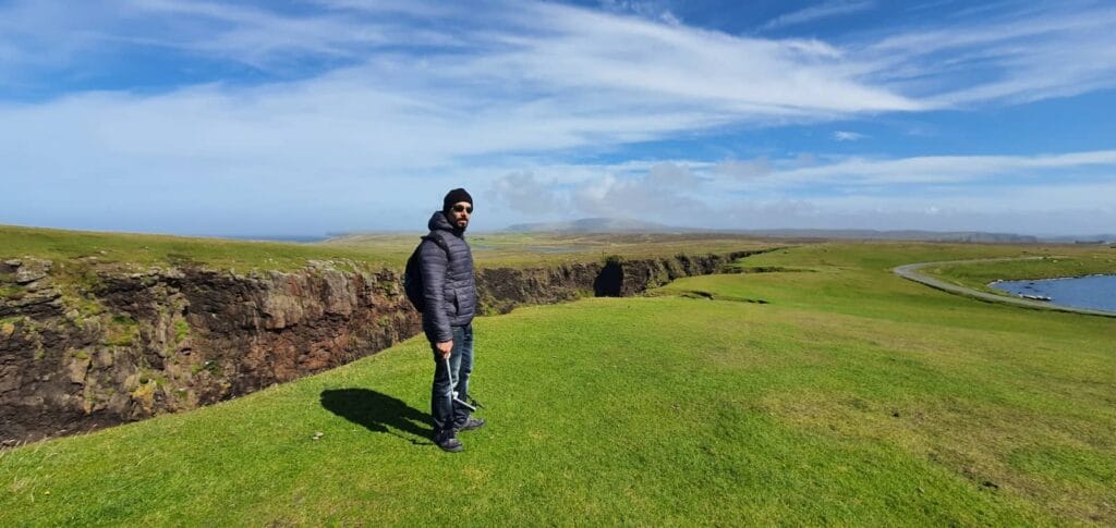 Eshaness - Loch of Houlland - isole shetland