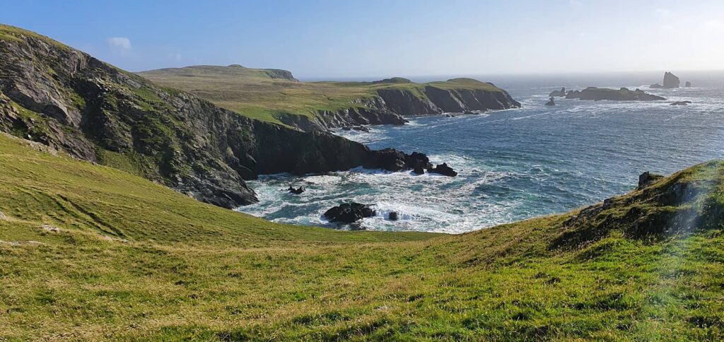 Ness of Hillswick, trekking isole shetland