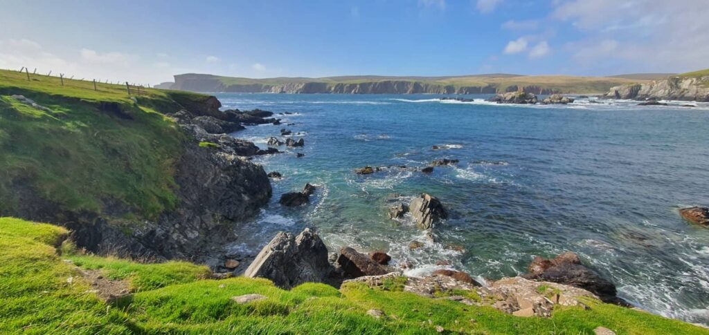 Ness of Hillswick, trekking isole shetland