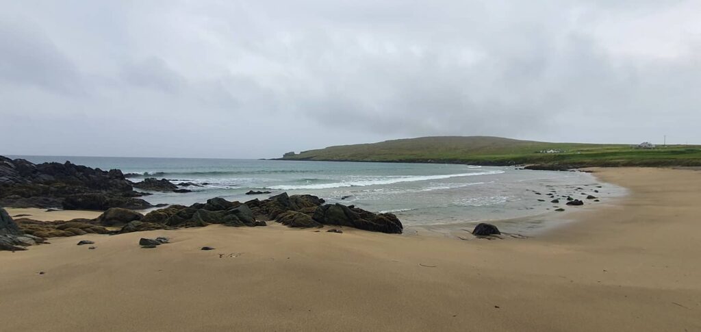 Norwick beach - isola di unst -shetland