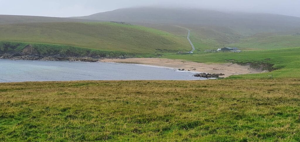 Skaw Beach - isole shetland